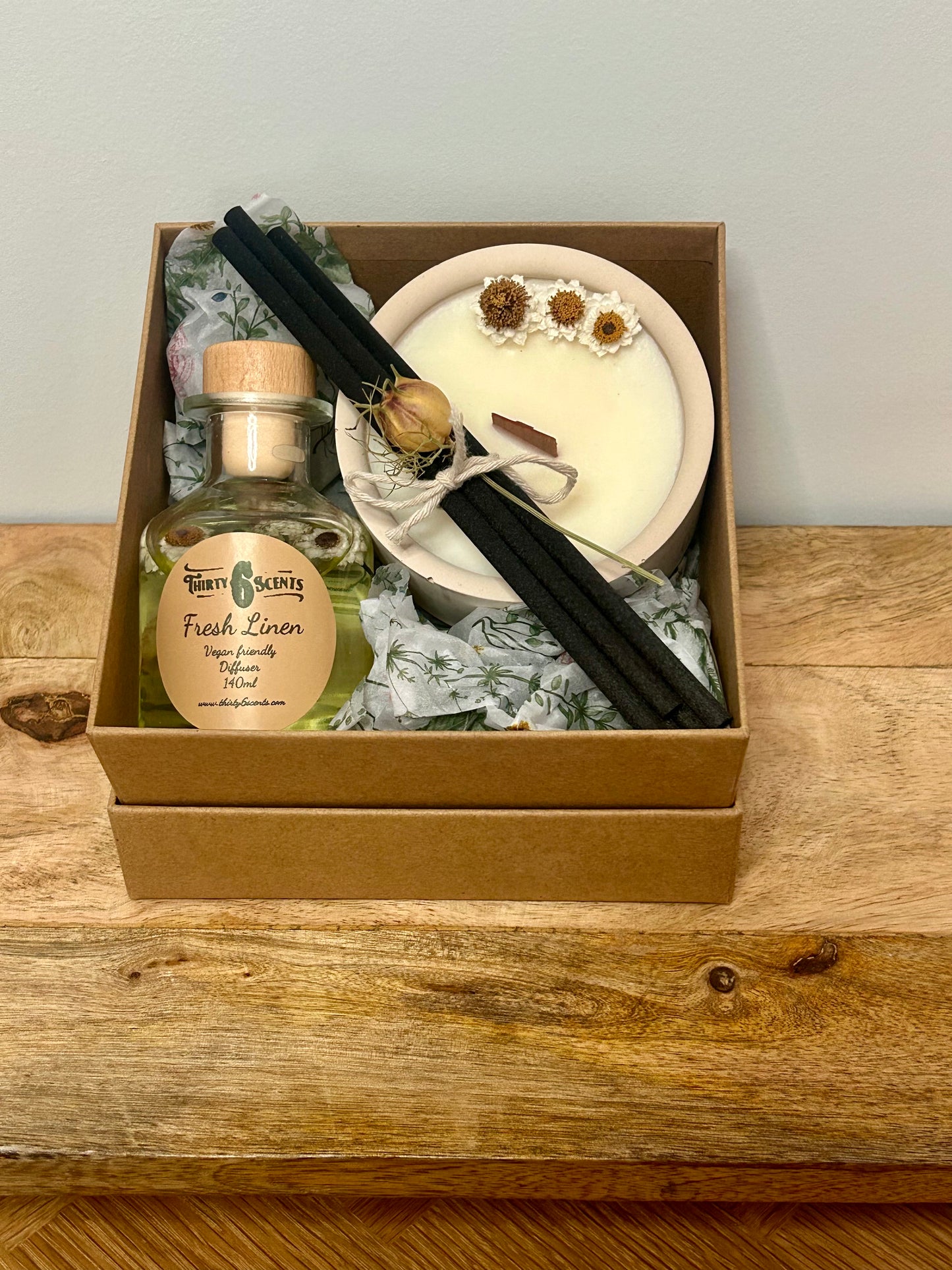 Large Luxury Gift Set - Candle & Diffuser Duo