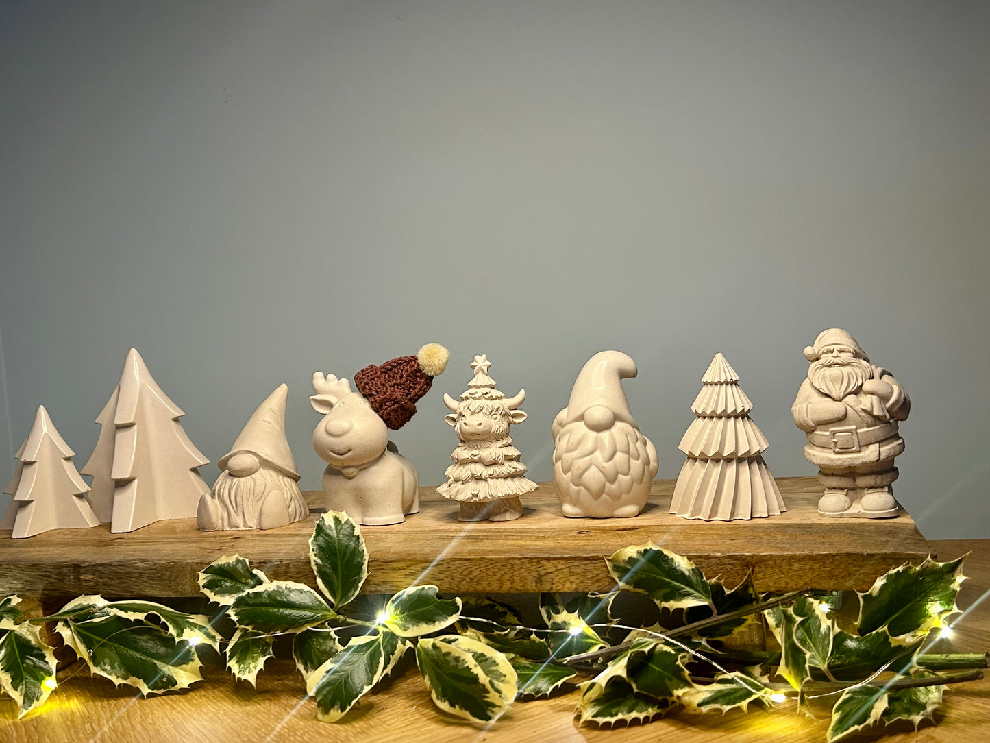 Concrete Christmas Characters