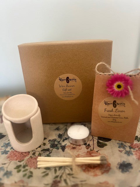 Luxury Small Wax Burner Gift set
