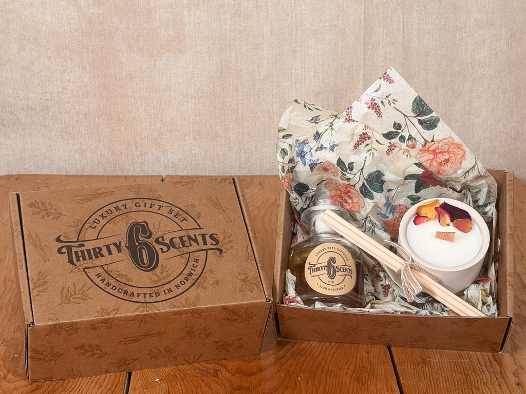 Small Luxury Gift Set - Candle & Diffuser Duo