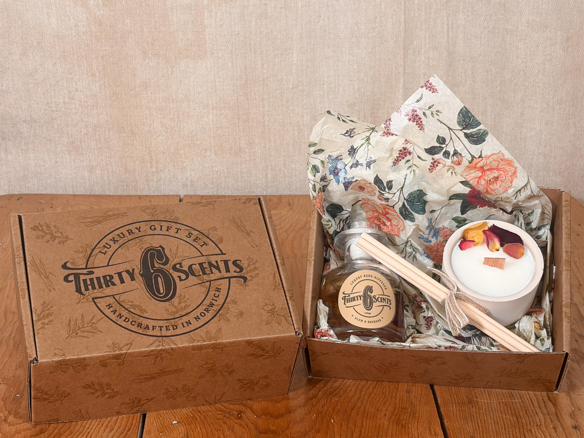 Small Luxury Gift Set - Candle & Diffuser Duo