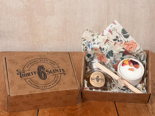 Small Luxury Gift Set - Candle & Diffuser Duo