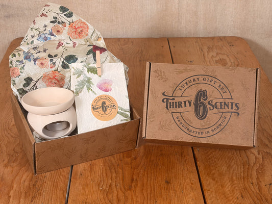 Luxury Large Wax Burner Gift set