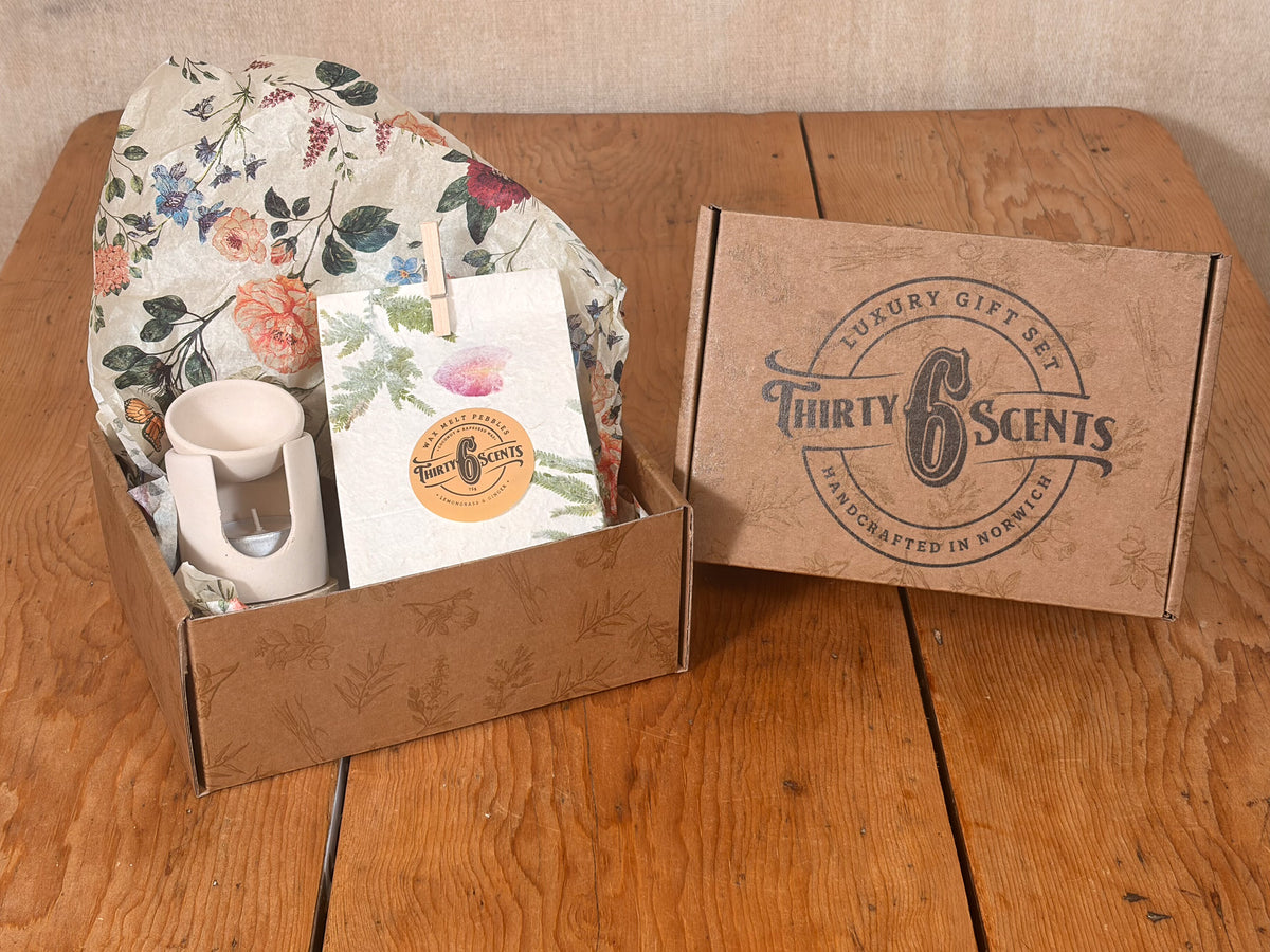 Luxury Small Wax Burner Gift set