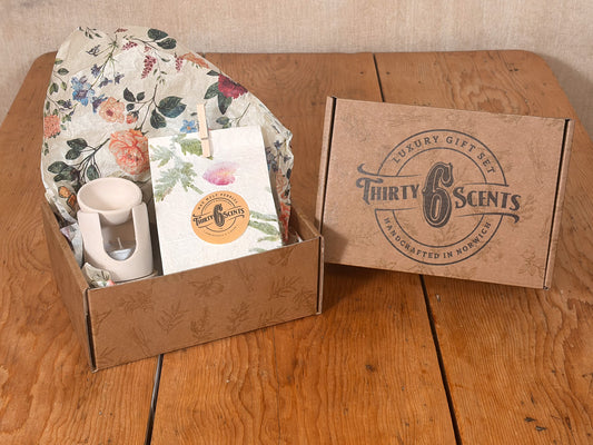 Luxury Small Wax Burner Gift set